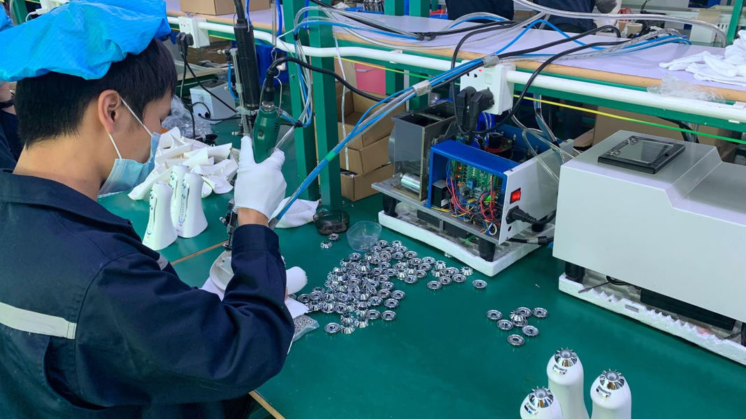 Shenzhen BFT Electrical Appliances Manufacturing Co, Ltd. linha de produção do fabricante