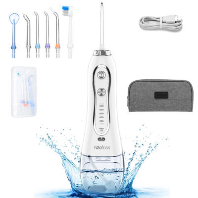 Cordless Oral Irrigator Water Flosser 300ML Waterproof IPX7 For Oral Health