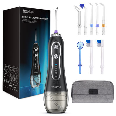 5 Working Modes Oral irrigator Water Flosser , IPX7 Water Flosser With 300ml Tank