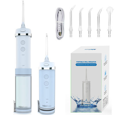100% Waterproof Design Portable Water Flosser For Adults Kids Oral Cleaning