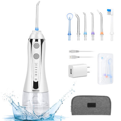 5 Modes Electric Cordless Oral Irrigator 300ml Water Tank Ipx7 Waterproof Dental