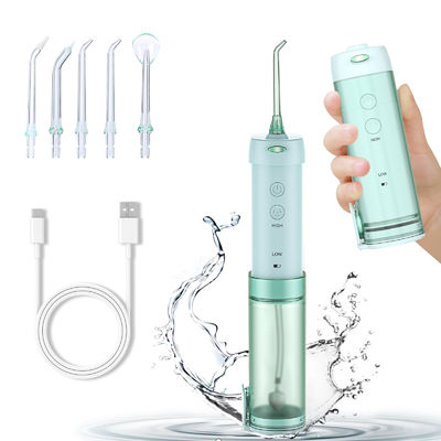 IPX7 Retractable oral irrigator Water Flosser Professional Cordless Dental Mini Flosser