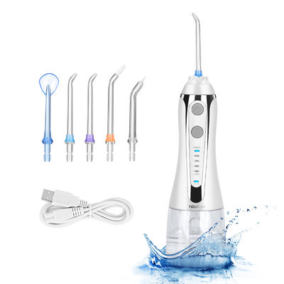 ABS Water Flosser Professional Cordless Dental Oral Irrigator 360 rotated
