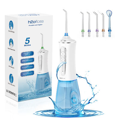 300ml Ipx7 Cordless Water Flosser With Detachable Tank