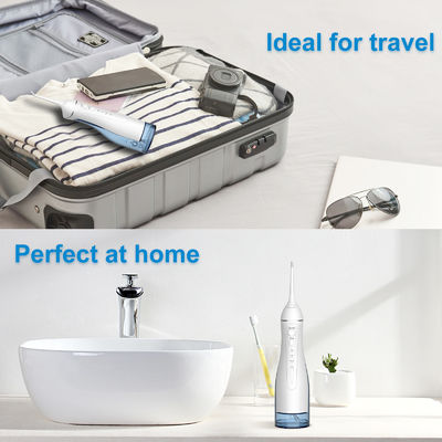 300ml Cordless Portable Teeth Cleaning Oral Irrigator ABS Plastic Ipx7 Waterproof Rechargeable