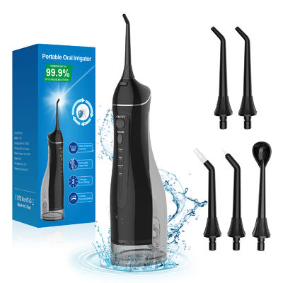 Electric Tooth Cleaner 4 Modes & 5 Nozzles Wireless Oral Irrigator