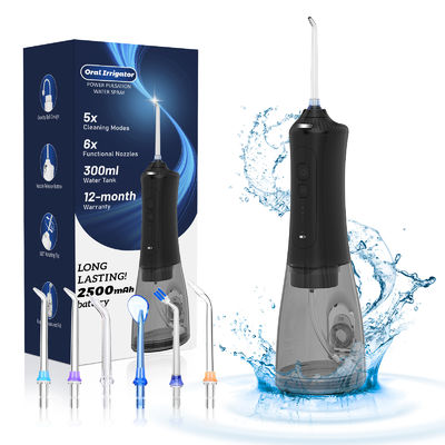 Big Battery 2500mah Water Flossers For Teeth Cordless Portable Dental Oral Irrigator