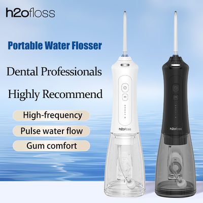 Upgraded 300ml Cordless Water dental flosser TYPE C Rechargeable Portable water jet flosser