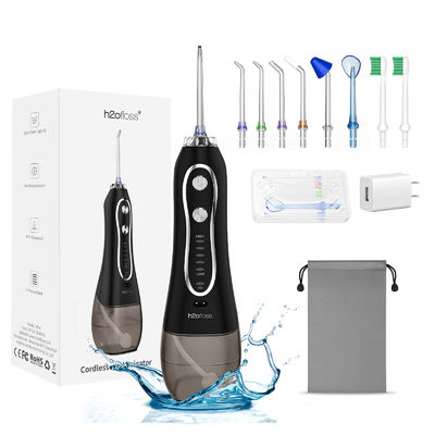 300ml Tank Water Flosser Dental Floss Water Jet With 8 Nozzles ODM OEM Available WaterPik