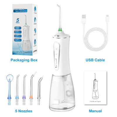 Electric Teeth Cleaning Device Oral Irrigator for Home Travel Dental Floss Water Flosser IPX7 Waterproof