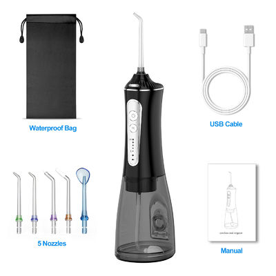 1200-1400 Pulse Frequency Water Flosser Oral Care Irrigator for Teeth and Braces 5 Hours Charging Time