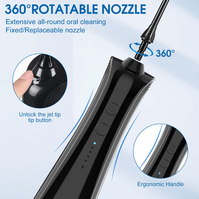 OEM/ODM Cordless Dental Portable Water Flosser Electric Dental Oral Irrigator With 5 Modes