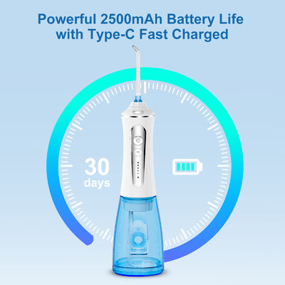 Water Dental Flosser for Teeth Picks Cordless IPX7 Waterproof Water Teeth Cleaner Rechargeable Water Dental Picks for Cleaning