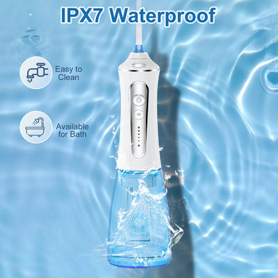 Electric Water Flosser For Teeth 300ml Water Tank Capacity IPX7 Waterproof Grade Portable Water Toothpick Dental Flosser