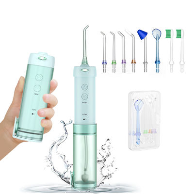 5 Modes 200ML Rechargeable Portable Oral Irrigator Travel Cordless Dental Irrigator Oral Water Jet Teeth Cleaner Water Flosser