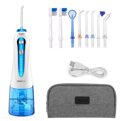 Professional Floss Tooth Cleaner 300ml IPX7 Waterproof USB Rechargeable Portable Dental Jet Oral Irrigator Water Flosser