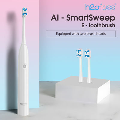 Smart Sonic Electric Toothbrush Ergonomic Design Soft for Teeth Whitening AI Sensor-Based Activation Travel-friendly