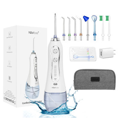 2500mah Ultrasonic Teeth Cleaner 5 Modes Handheld Water Flosser Portable Powerful Oral Irrigator