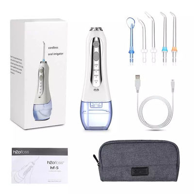 Dental Care Ultrasonic Water Flosser Low Noise USB Charging