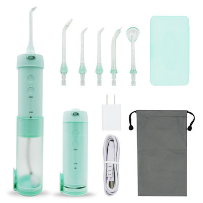 Mini Oral Irrigator Water Flosser 2500mAh With 0.2L Water Tank