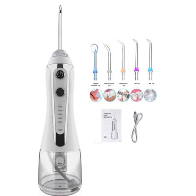 ODM Dental Hygiene Instrument , Oral Irrigator Water Flosser With 0.24L Tank