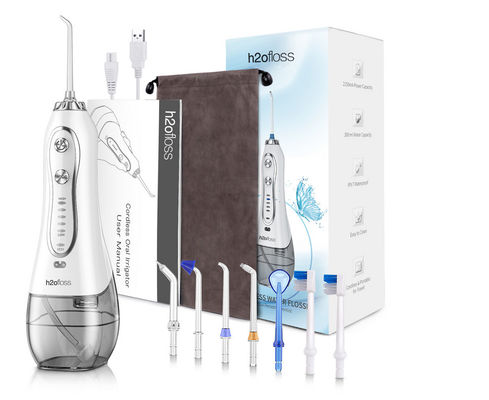 USB Charging Electric Cordless Water Jet Flosser For Oral Health