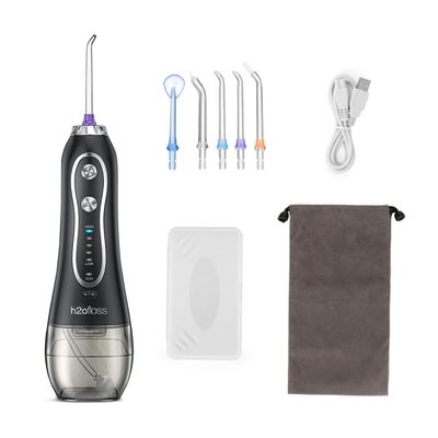 Electric 5 Modes Portable Oral Irrigator , 300ml Waterproof Dental Water Flosser