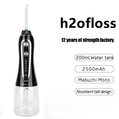 Ergonomic Ultrasonic Oral Irrigator Water Flosser IPX7 Waterproof